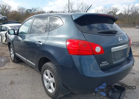 2013 Nissan Rogue S from USA, damaged, VIN JN8AS5MT1DW547592